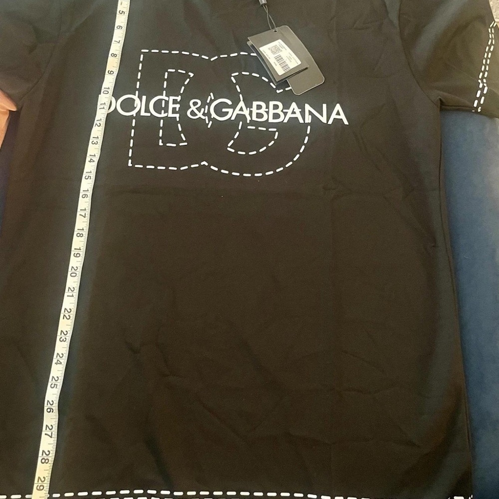 Dolce & Gabbana Logo Tee in Black